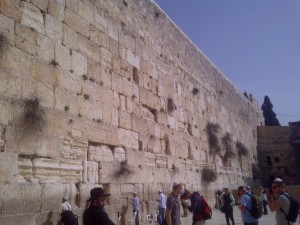 Western Wall of Solomon's Temple.