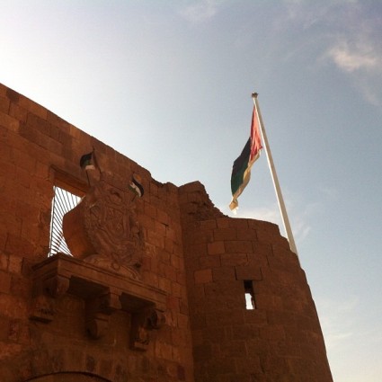 The castle of Aqaba in Jordan.