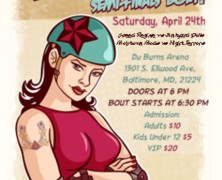 Charm City Roller Girls Semi-Finals @ Du Burns Arena Tomorrow
