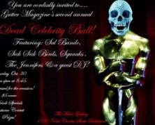 Gutter Magazine’s Dead Celebrities Ball, CA Lantern Parade Tonight
